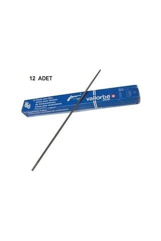 Vallorbe 3/16 Motorlu Testere Eğesi 4.8 Mm 12 Adet - Tabanca Eğe