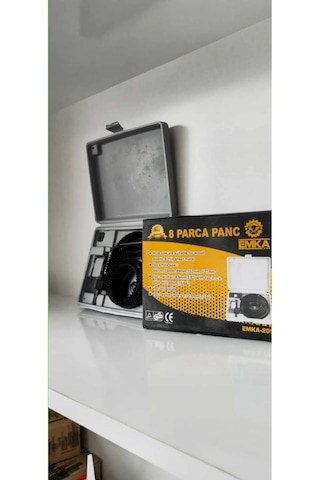 Emka 8 Parça Karbon Çelik-panç-delik Açma Testere Seti