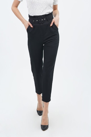 Gabria Bel Kemerli Pantolon Siyah