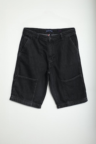Banny Jeans Erkek Cep Detaylı %100 Pamuk Rahat Kesim Antrasit Jean Kapri Antrasit