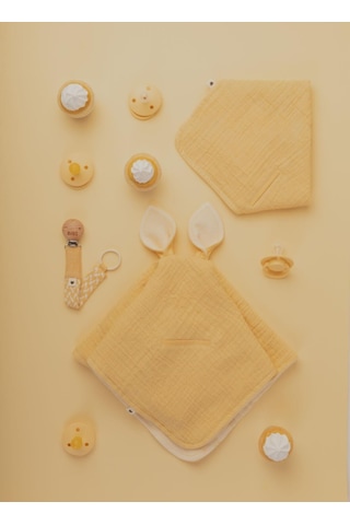 BIBS Cuddle Cloth Kangaroo Pale Butter