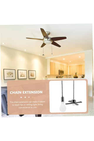 Fan Çekme Zinciri Uzatma Tavan Fanı Çekiyor Ve Pc'ler