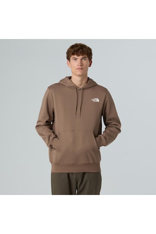 The North Face Erkek Sımple Dome Regular Hoodıe Swetshirt Nf0a89fcbow1 Kahverengi