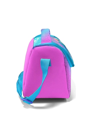 Coral High Kids Açık Pembe Mavi Kaplumbağa Desenli Thermo Beslenme Çantası 11870