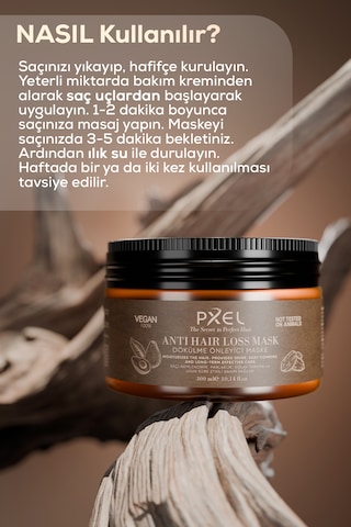 Pxel Dökülme Karşıtı Saç Maskesi 300 ML