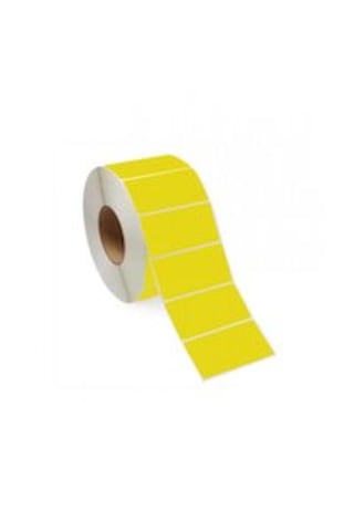 Şeylişeyler Sarı Eczane Etiketi 60 40 Mm 1000 Sarım 30 Rulo