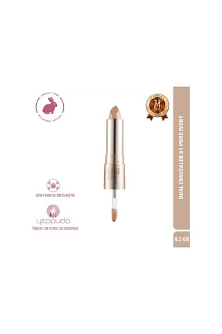 Merythod Dual Concealer 01 Pure Ivory - Çift Uçlu Kapatıcı Stick Ve Likit