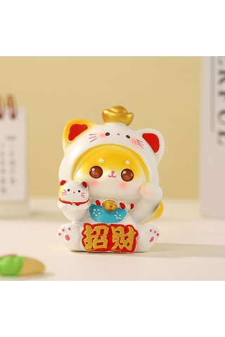 Yaratçımminşanslıdesorasyonu Karikatür Sevimli Masaüstüaraba Dekorasyonu 1 Adet