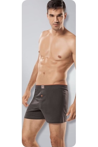 Tutku 0117 Erkek Penye Boxer 3'Lü Paket
