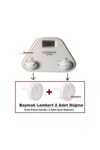 Lambert Düğme Lambert Kombi Ayar Düğmesi Takım
