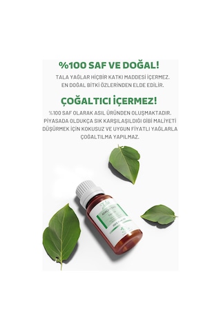 Tala Adaçayı Acı Elma Uçucu Yağı %100 Saf Ve Doğal 10 ML