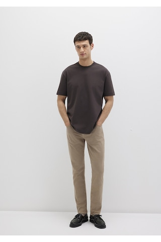 Mavi 0042281549 Jake Comfort Gabardin Erkek Pantolon Bej