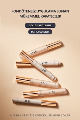 Missha High Cover Stay Tip Concealer 21N Vanilla