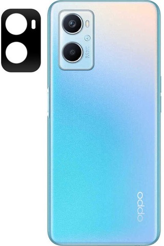Oppo A36 Zore 3D Kamera Camı Koruyucu Siyah