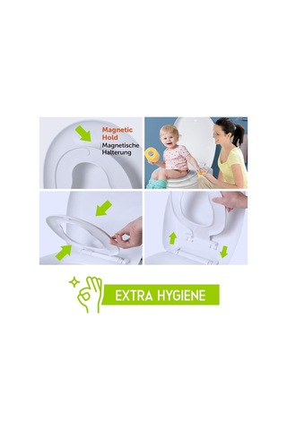 Aqua Bagno / Klozet Oturağı, Otomatik Kapanmalı Klozet Kapağı, D/o Şeklinde 2.0, Çıkarılabilir Klozet Kapağı, Diğer