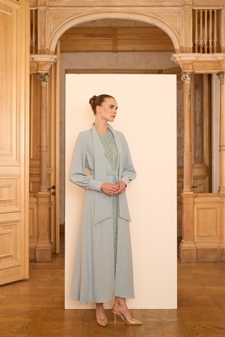 Senna Dorota Dress Mint Yeşil