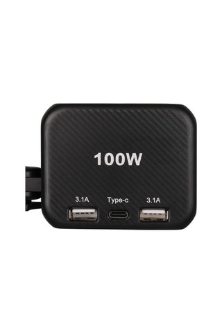 Olesson 1655 12-24v Type-c + Çift Usb-a Girişli 100w 2 Li Araç Çakmak Çoklayıcı