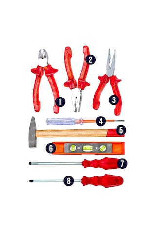 Prox 8 Parça Yankeski Karkaburun Pense