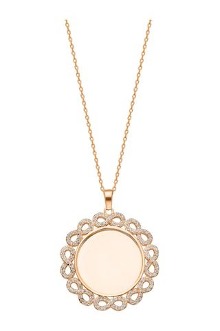 Luna Kolye 719105 Silver Gümüş
