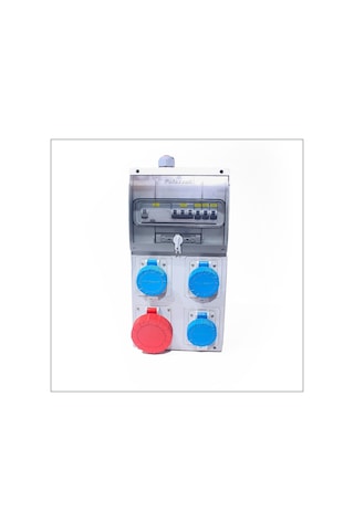 Ip66 Kombinasyon Panosu 3 Ad 3x16a, 1 Ad 5x32a
