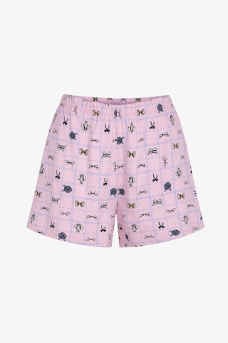 Penti Pembe Cute Bows Pamuklu Gömlek Şortlu Pijama Takımı
