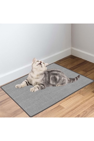 Homyl Evcil Hayvan Besleme Matı Kedi Tırmalama Köpek Maması