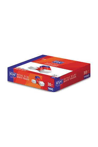 Kraf Silgi Beyaz 30 Lu 745g