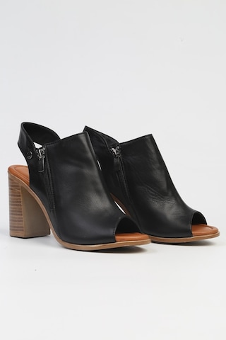 Pierre Cardin Pc-7228 - 3807 Siyah-kadın Topuklu Ayakkabı 001