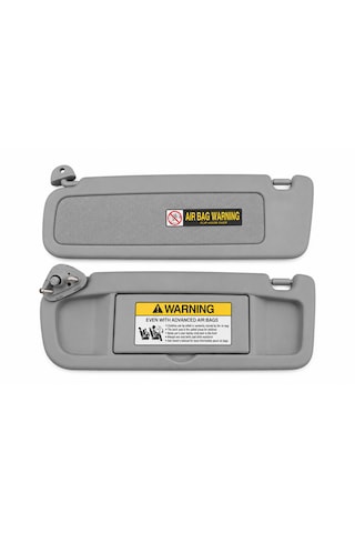 Honda Civic Fd6 2006-2011 Uyumlu Gri Güneşlik Takımı Sağ + Sol 0