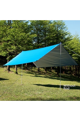 Xiyyadms Outdoor Güneşten Koruma Tente: Su Geçirmez Ultra Hafif Kumaş, Sahne Ve Pikniklerde Gölge Sağlar, Silver Kaplama İle Dayanıklı Diğer