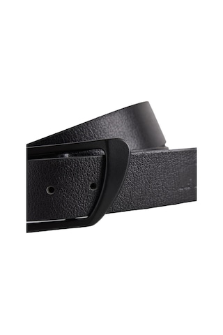 Bad Bear Tail Belt Siyah Deri Erkek Kemer - 125 Cm Siyah