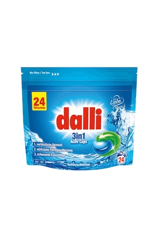 Dalli Etkili Leke Çıkarma Özellikli Kapsül Çamaşır Deterjanı 3'ü 1 Arada 24 Yıkama Diğer