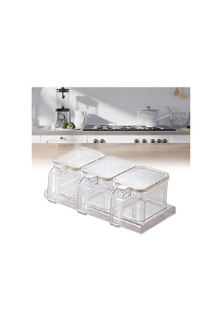 Suntek Mutfak Tezgahı Barı Tuzları Için Çeşni Kahve Kahverengi