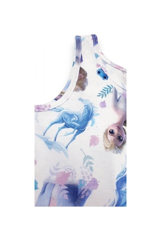 Elsa Kız Çocuk Elbise St07437 Mavi