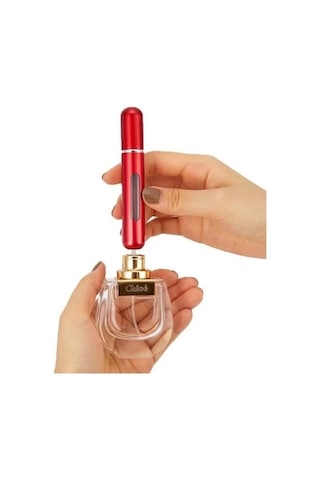 Parfüm Şişesinden Dolabilir Yedek Cep Parfüm Şişesi Aparatı Çok Renkli