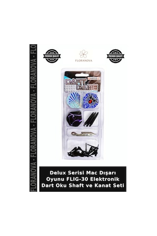 Delux Serisi Mac Dışarı Oyunu Flıg-30 Elektronik Dart Oku Shaft Ve Kanat Seti