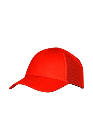 Baymax Tabcap Yazlık Helmet Kırmızı Şapka Baret Bx-6010