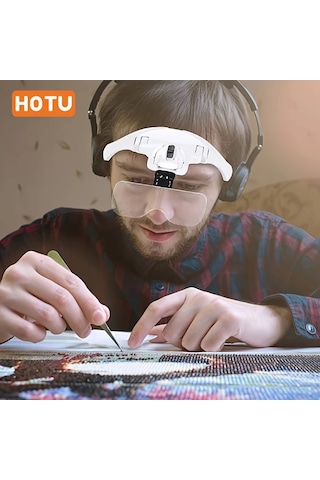 Willowhaven Hotu Beyaz 5 Mercekli Led Kafa Lambası Endüstriyel Ve Hobi Kullanımı