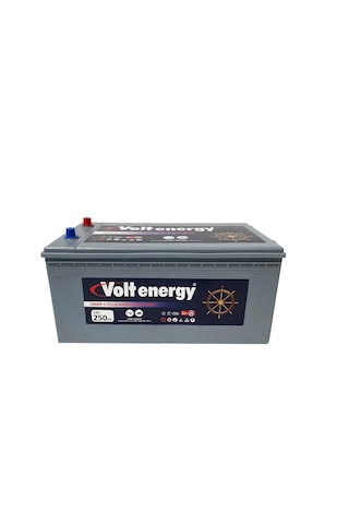 Volt Enegy 12 V 250 Amper Deep Cyle Marin Akü