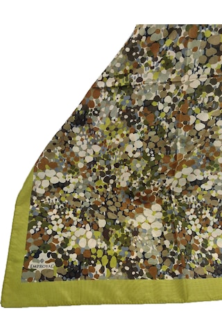 Mim Eşarp Emproyal Proline Benekli Şal 70x185 Cm - Haki