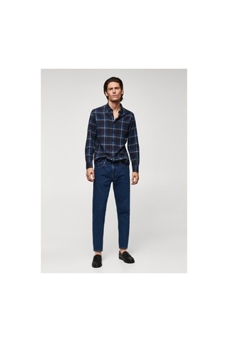 5in1Canpolat Mango Man Regular Fit Kareli Flanel 750