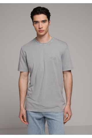 Colin's Colins Regular Fit Yuvarlak Yaka Düz Erkek Gri Kısa Kol Tişört Cl1080506 Q1.v1 Gra