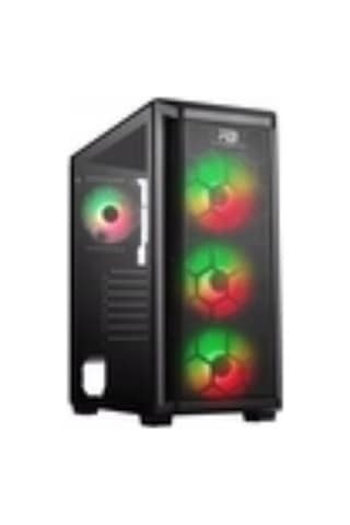 Powerboost PB-T001BB 750 W 80+ Bronze Mesh Panel RGB Full Siyah Fan Kasa