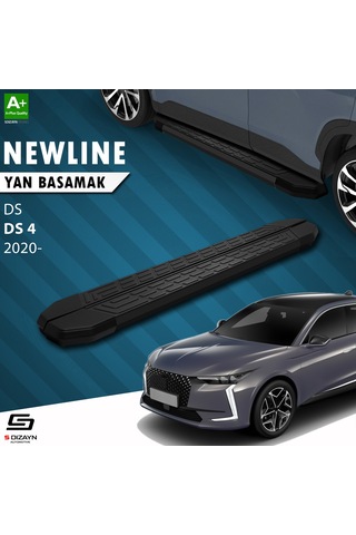 S-dizayn Ds Ds 4 Newline Siyah Yan Basamak 183 Cm 2020 Üzeri A+ Kalite