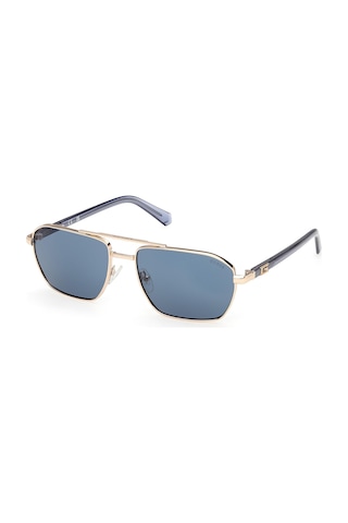 Guess Gu00301 32v Erkek Güneş Gözlüğü Altın