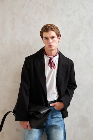 Hyman Erkek Oversize Blazer Ceket Siyah
