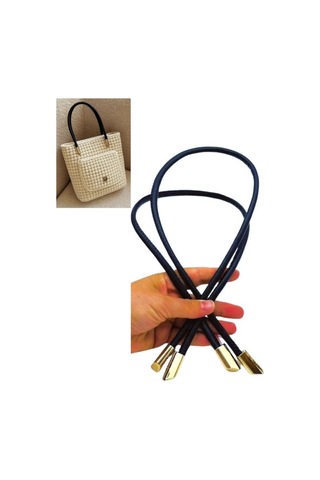 Çanta Aksesuar 60 Cm Lacivert Renk Trend Model Çift Çanta Sapı