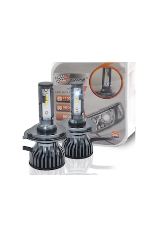 Led Xenon Led Far ampulü 6000Kelvin 11600 Lümen 12V H4