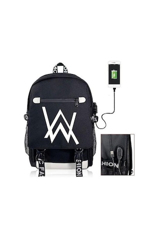 Alan Olav Walker Baskılı Rahat Sırt Çantası Hnds7m Diğer