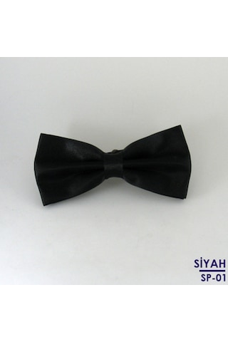 18 Renk X Düz Renk Saten Papyon - Spv